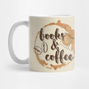 Books And Coffee Mug